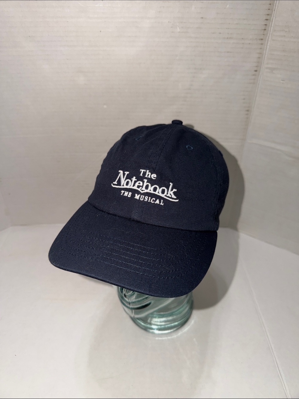 The Notebook The Musical Embroidered Baseball Cap - Navy